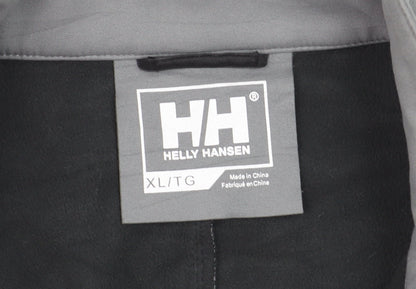 Helly Hansen Men's Grey XL Soft Shell Jacket Windproof Water Resistant
