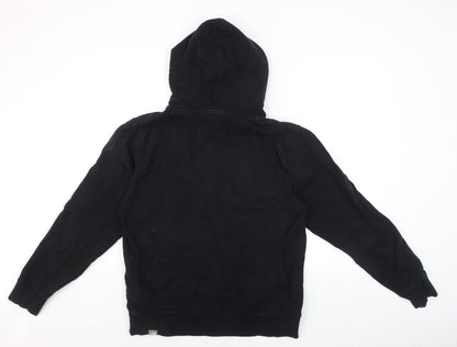 The North Face Men’s Black Large Pullover Hoodie with Logo and Kangaroo Pocket