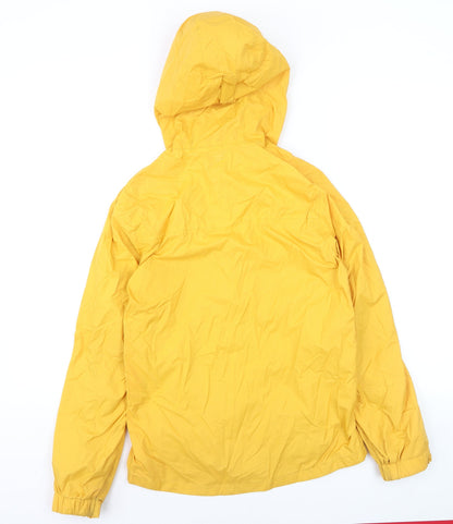 Mountain Warehouse Boys Yellow Hooded Windbreaker Jacket 13 Years