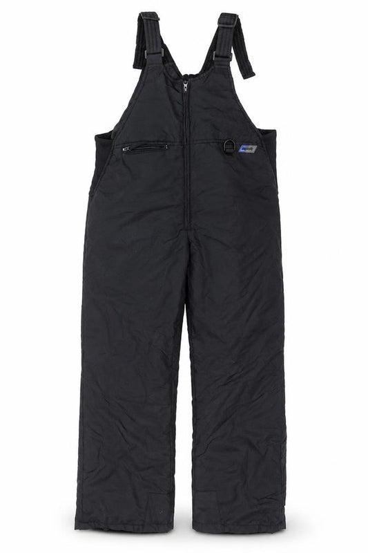 Ski Gear Men's Black L Waterproof Insulated Snow Pants