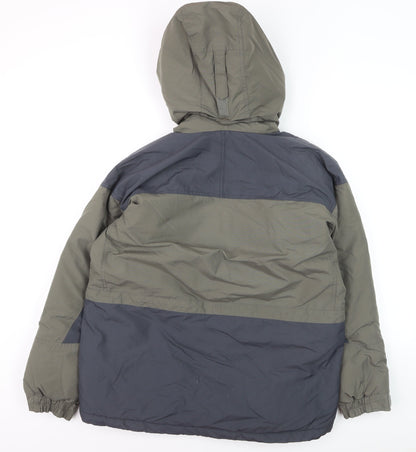 Columbia Men's Green XL Waterproof Hooded Padded Parka Jacket