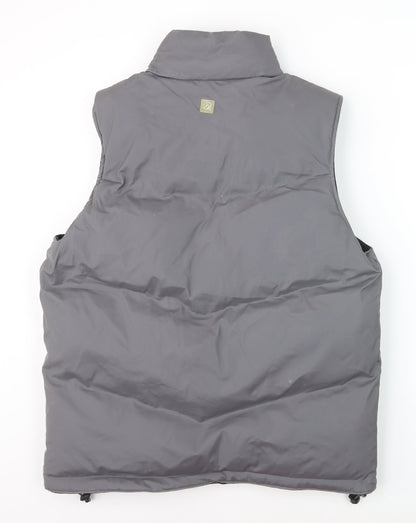 Boardsports Men’s Grey Padded Bodywarmer Vest Size S Outdoor