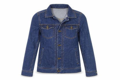 Hotwind Women's Blue Denim Basic Jacket Size S