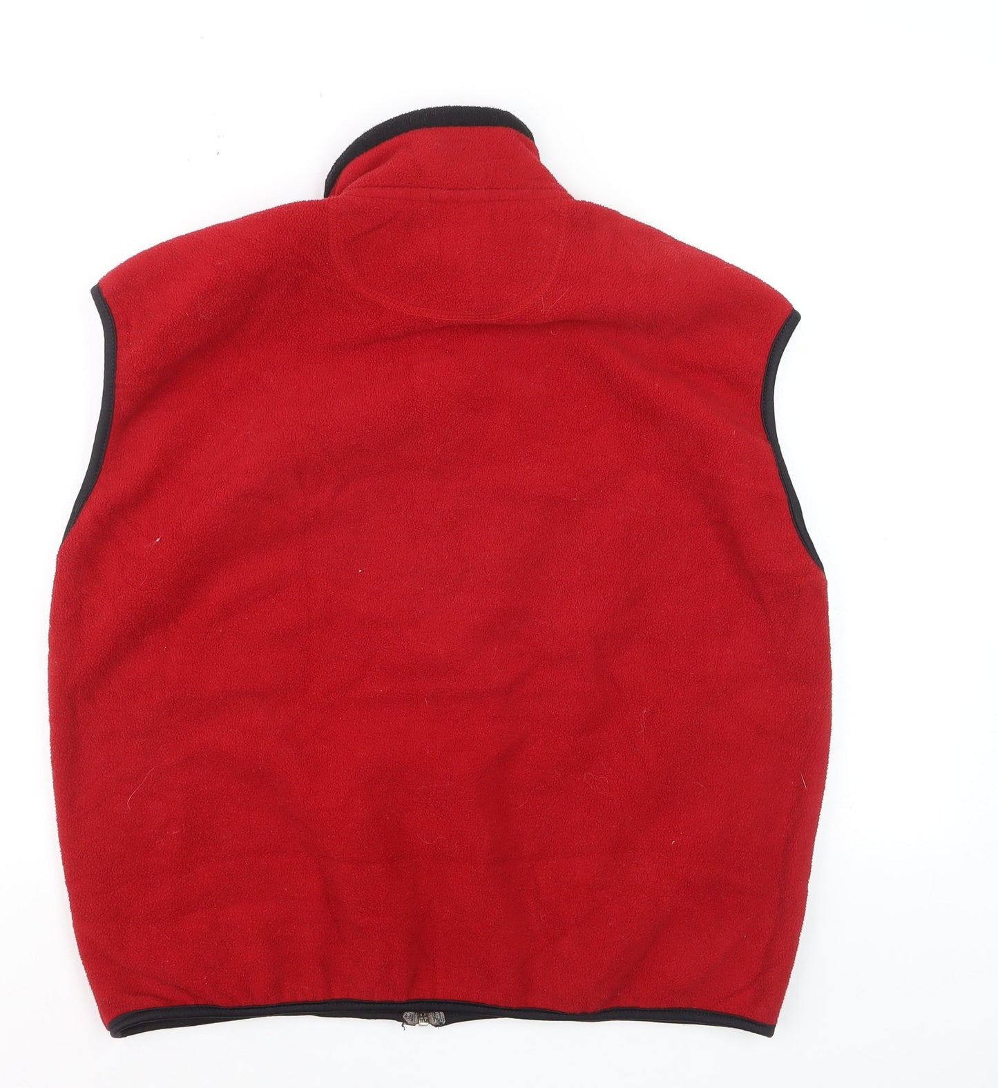 Champion Men’s Red Fleece Bodywarmer Waistcoat Size S Full Zip