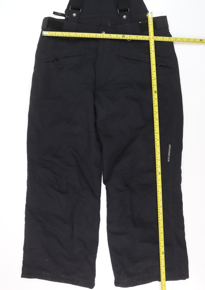 Obermeyer Mens Black L Snow Pants Ski Trousers Waterproof Insulated
