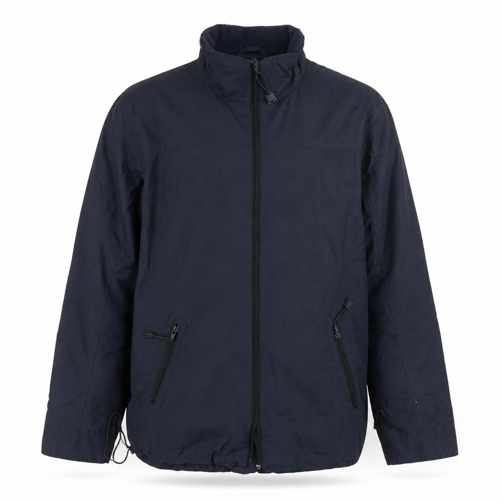 Parka Class by Veneta Men's Blue L Water Resistant Parka Jacket