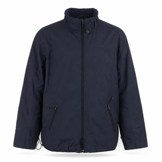 Parka Class by Veneta Men's Blue L Water Resistant Parka Jacket