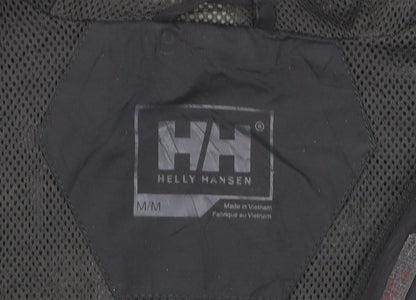 Helly Hansen Men's Black Waterproof Hooded Rain Jacket M