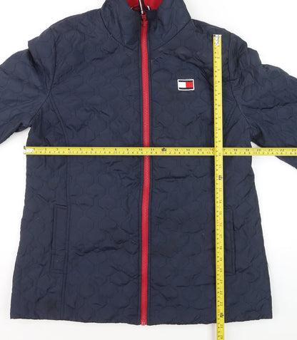 Tommy Hilfiger Men's Navy 3-in-1 Quilted Jacket Size L Polyester
