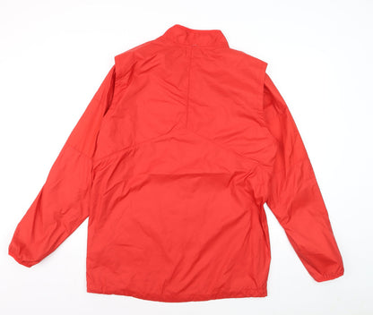 Nike Men’s Red Illinois State Football Windbreaker Jacket M