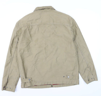 Levi Strauss & Co. Men's Beige Cotton Basic Jacket Size L