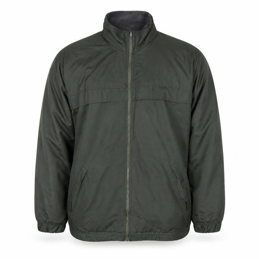 Cherokee Men's Green Polyester Full Zip Jacket M