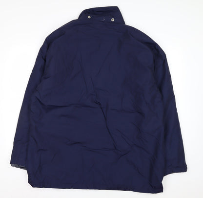 Hartwell Men's Blue L Parka Jacket Nylon Lined Winter Coat