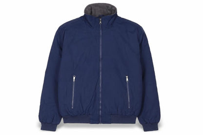 St John’s Bay Men’s Blue Water Resistant Nylon Jacket Size M