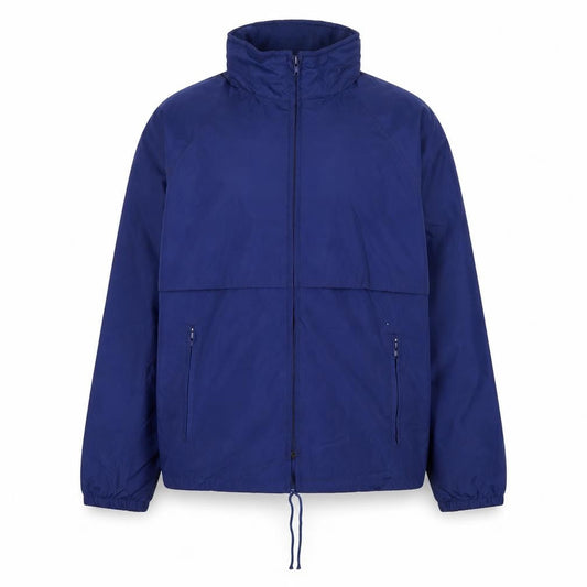 Eddie Bauer Men’s Blue Nylon Windbreaker Jacket Size S Outdoor
