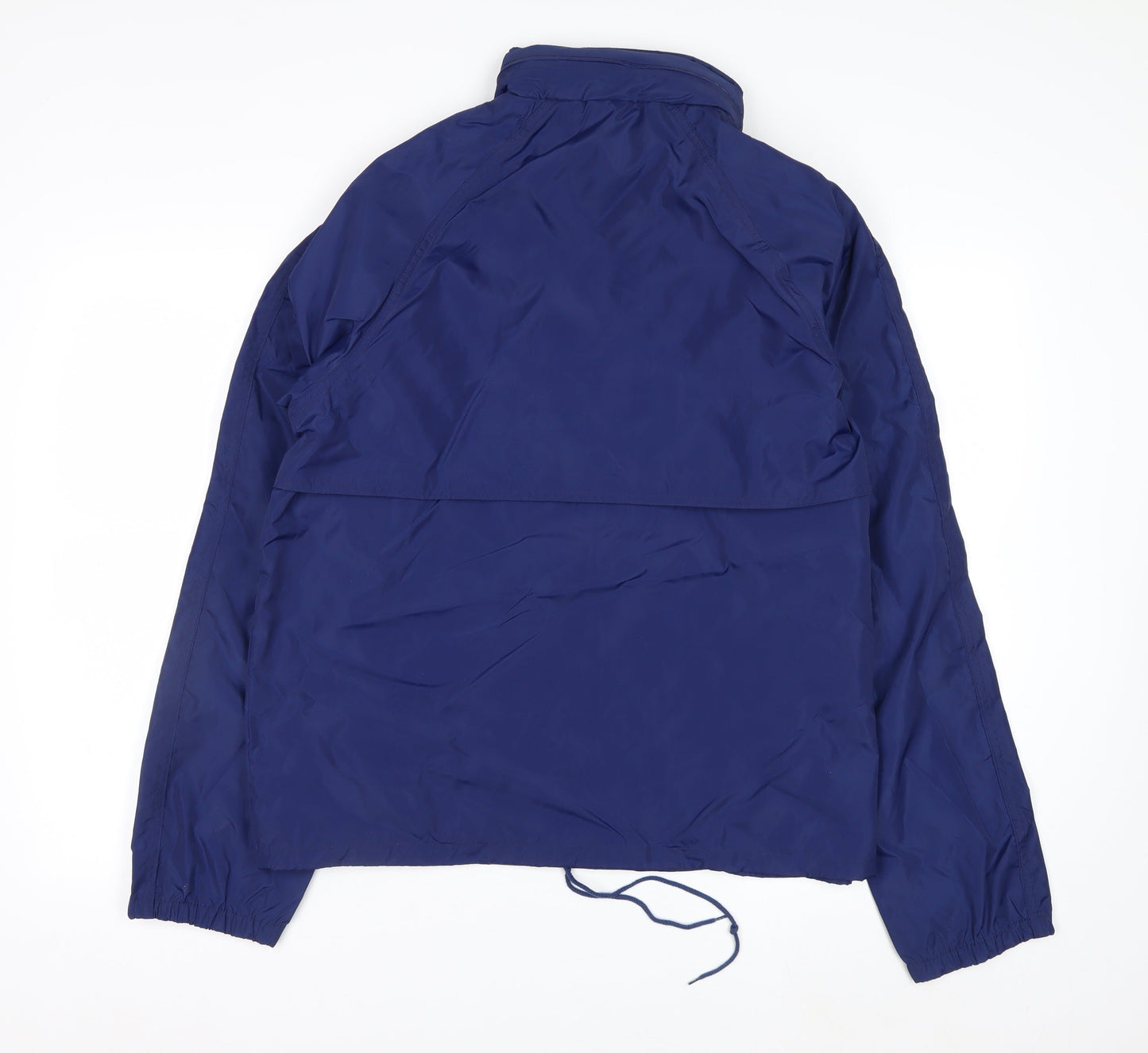 Eddie Bauer Men’s Blue Nylon Windbreaker Jacket Size S Outdoor