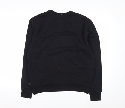 Fila Men's Black Small Pullover Crew Neck Sweatshirt
