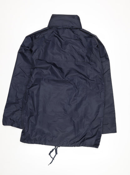 Portwest Men's Navy Blue Waterproof Windbreaker Jacket Size S