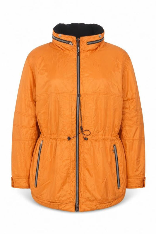 Outlast Women’s Orange Mid-Length Parka Jacket Size 16
