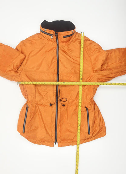 Outlast Women’s Orange Mid-Length Parka Jacket Size 16