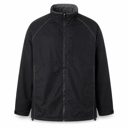 Stillwater Supply Co. Mens Black L Windbreaker Jacket Water Resistant