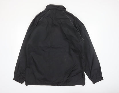 Stillwater Supply Co. Mens Black L Windbreaker Jacket Water Resistant