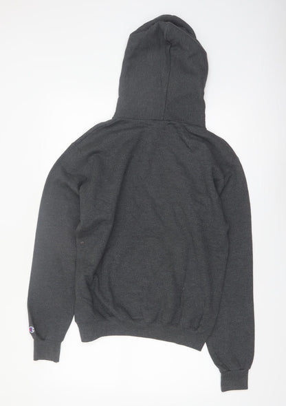 Champion Men's Grey Pullover Hoodie Embry-Riddle Arizona Small