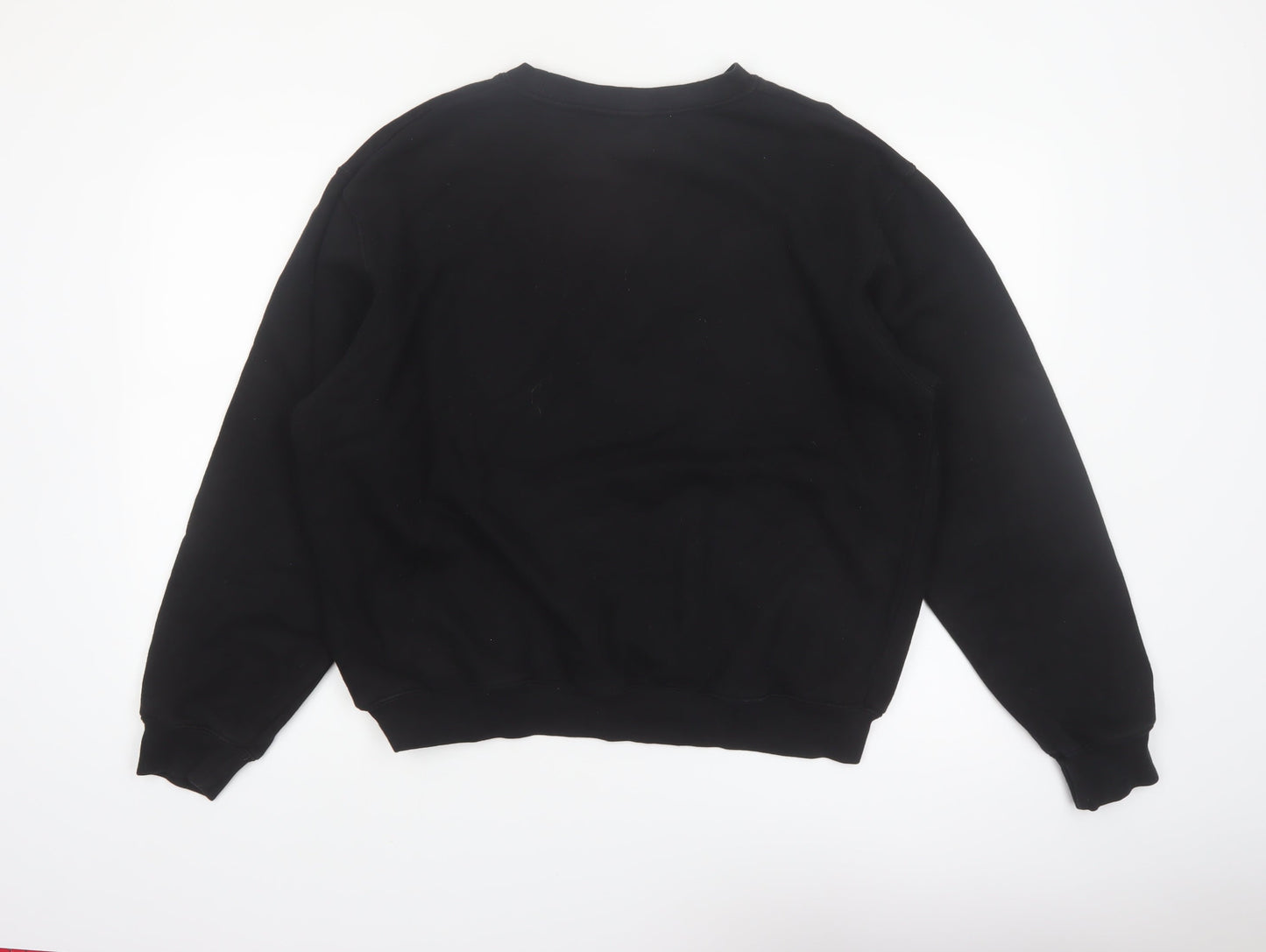 Stadium Athletics Men's Black Cowboys Graphic Pullover Sweatshirt L