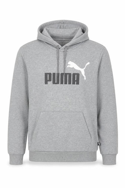 Puma Mens Grey Pullover Hoodie Regular Fit M Sportswear