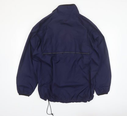 ProSpirit Men's Blue L Windbreaker Jacket Lightweight Zip Pockets