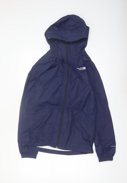 The North Face Men's Blue XS Windbreaker Hooded Jacket