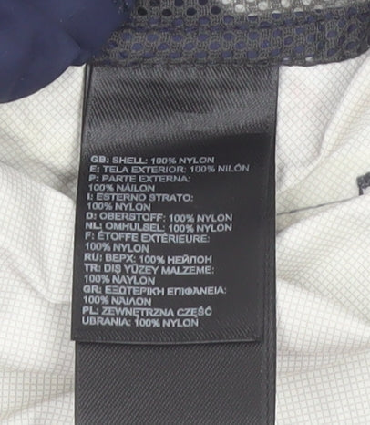 The North Face Men's Blue XS Windbreaker Hooded Jacket