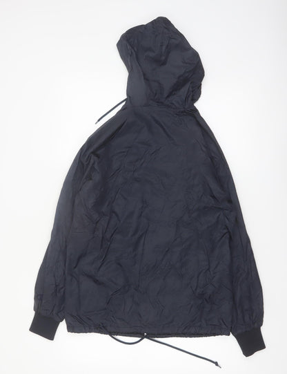 Champion Women's Blue S Hooded Windbreaker Jacket