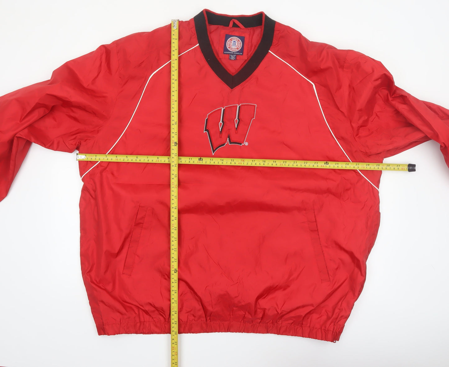 G-III Apparel Men’s Red 2XL Collegiate Windbreaker Jacket