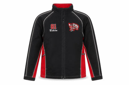 Canada Sportswear Men’s Black Red Softshell Hockey Jacket Size S