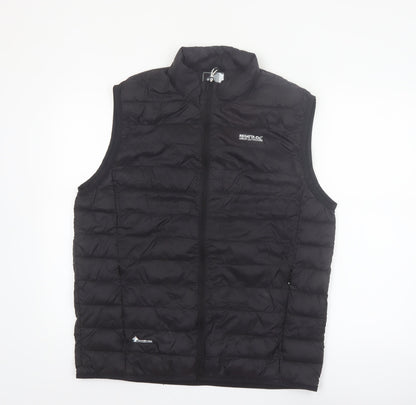 Regatta Men’s Black Puffer Waistcoat L Lightweight Insulated Outdoor