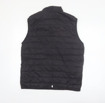 Regatta Men’s Black Puffer Waistcoat L Lightweight Insulated Outdoor