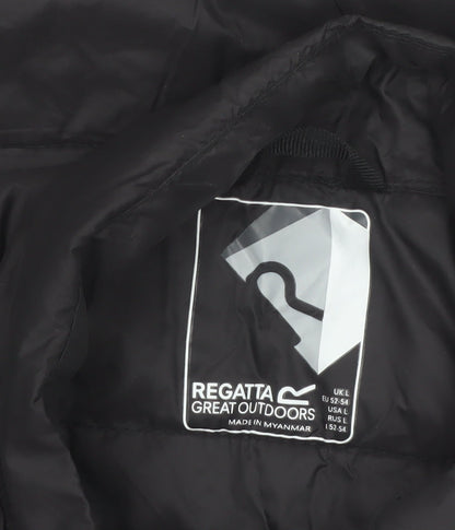 Regatta Men’s Black Puffer Waistcoat L Lightweight Insulated Outdoor