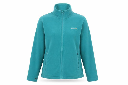 Regatta Women's Green Fleece Full Zip Jacket UK 12