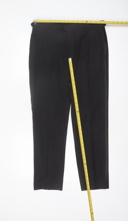 Marks and Spencer Men's Black Slim Fit Dress Pants 32S