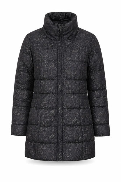 Store Twenty One Women's Black Quilted Long Puffer Coat Size 12