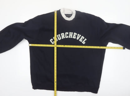 Threadbare Women's Navy Courchevel 3XL Pullover Sweatshirt