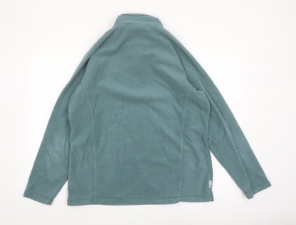 Craghoppers Women Teal Full Zip Fleece Sweatshirt UK 16