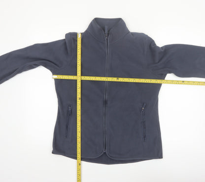 Marks and Spencer Womens Blue Fleece Full Zip Jacket Size 12