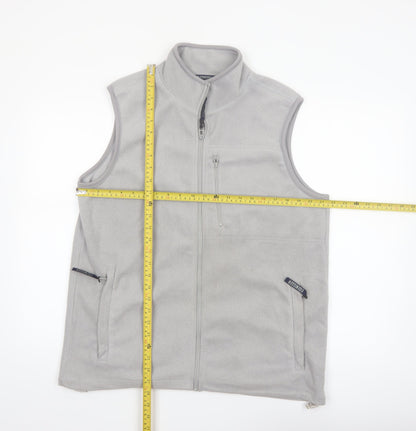Eisengger Alpine Men's Grey Fleece Bodywarmer Waistcoat M