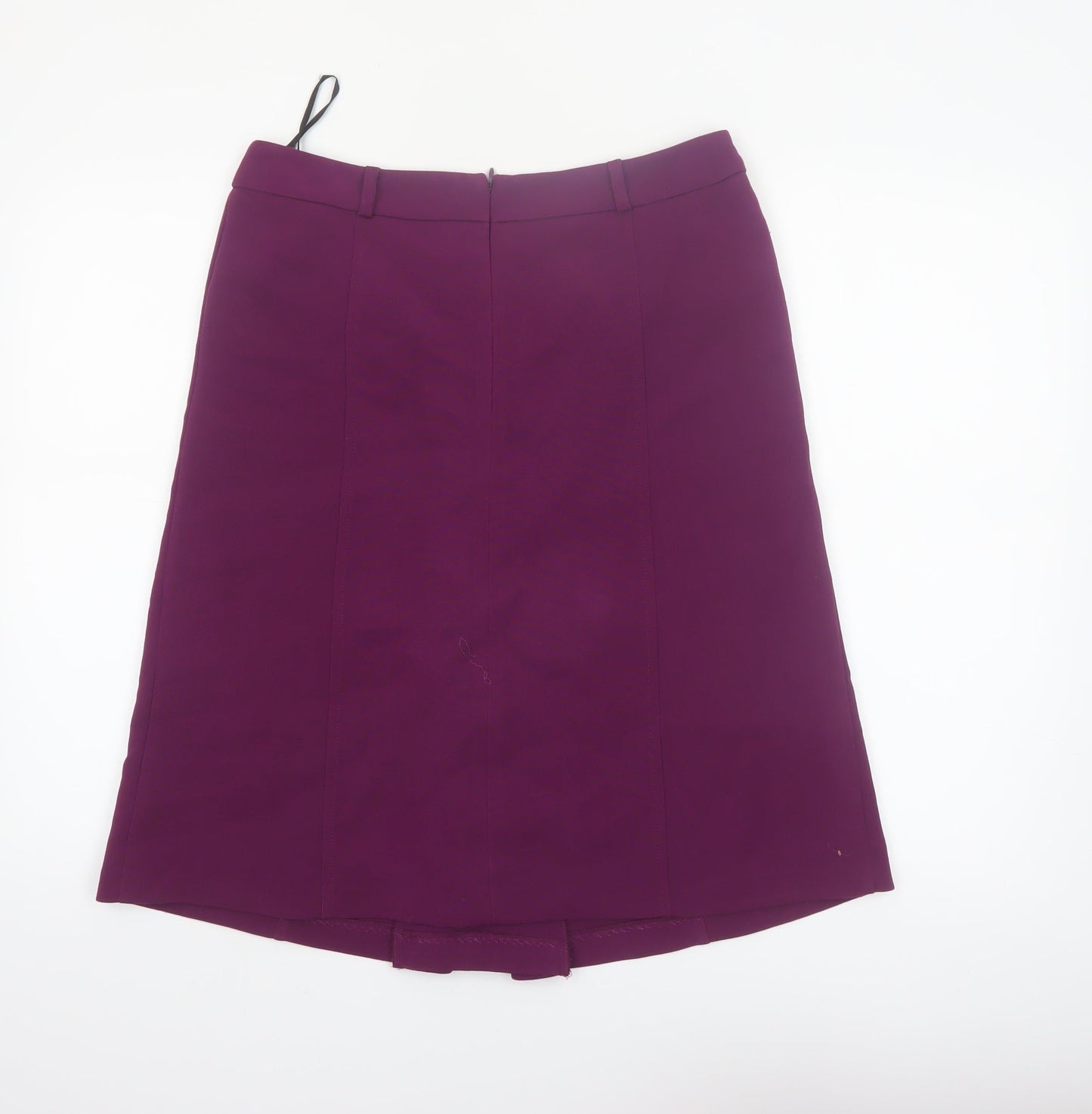 Marks and Spencer Women’s Purple A-Line Knee Length Skirt Size 12