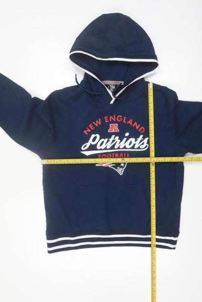 NFL Team Apparel Men's Blue Pullover Hoodie L Sports Fanwear