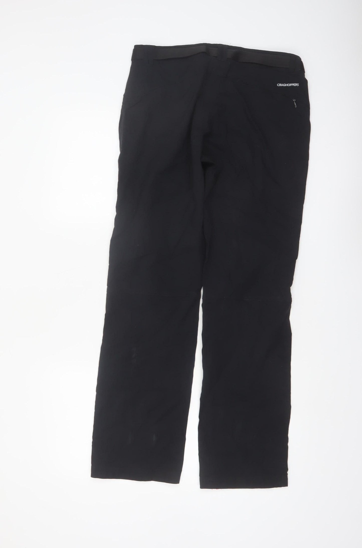 Craghoppers Women's Black Size 12 Regular Outdoor Travel Trousers