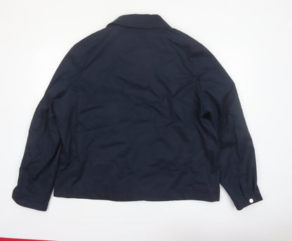 Marks and Spencer Men’s Blue XL Regular Full Zip Jacket