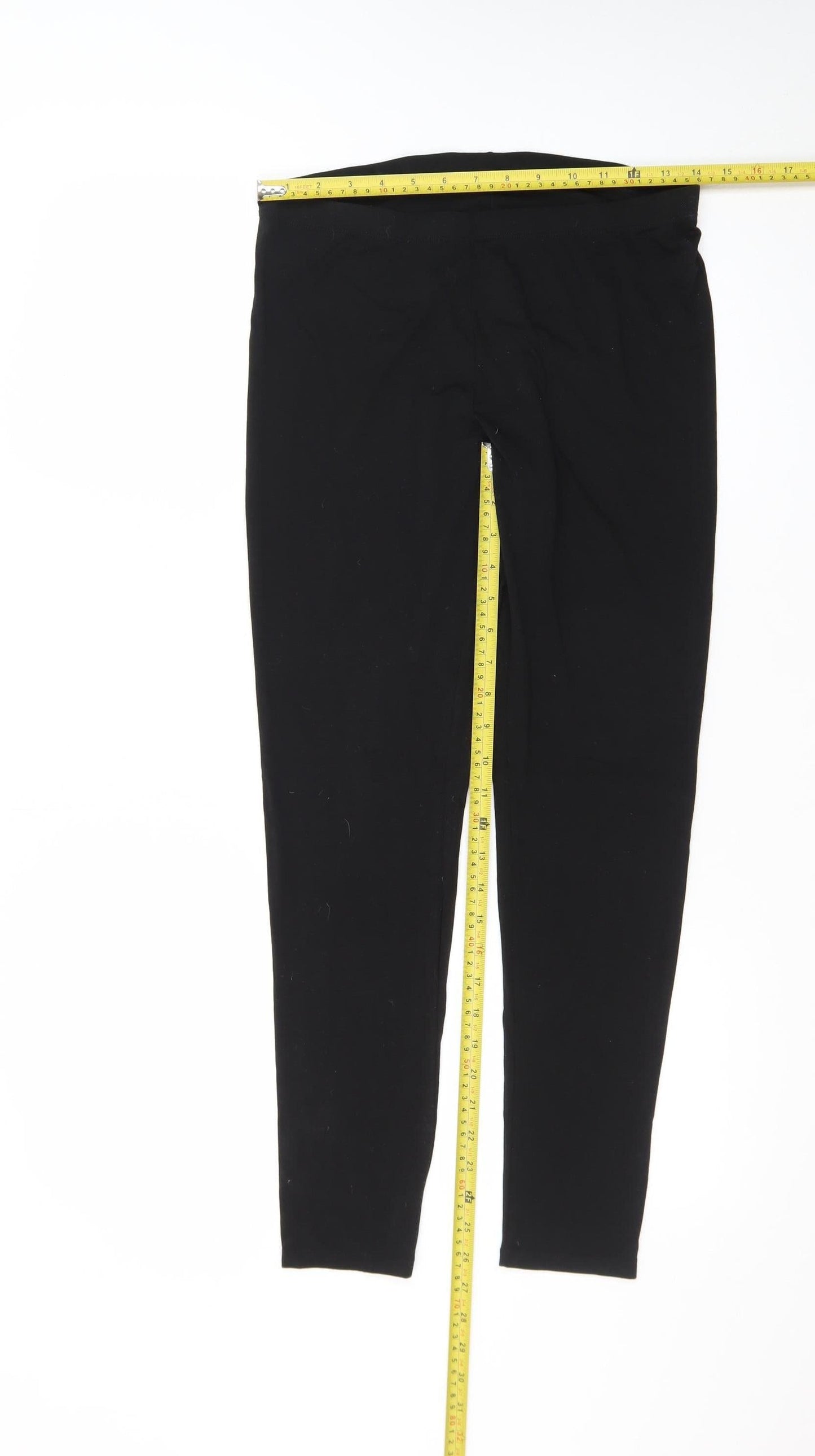 Marks and Spencer Women Black Heatgen Thermal Leggings Size 16